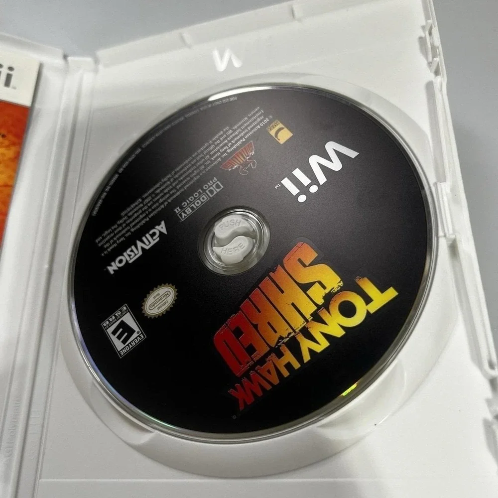 Tony Hawk: Shred (Nintendo Wii, 2010) Big Air! Bigger Tricks! Complete With Manu